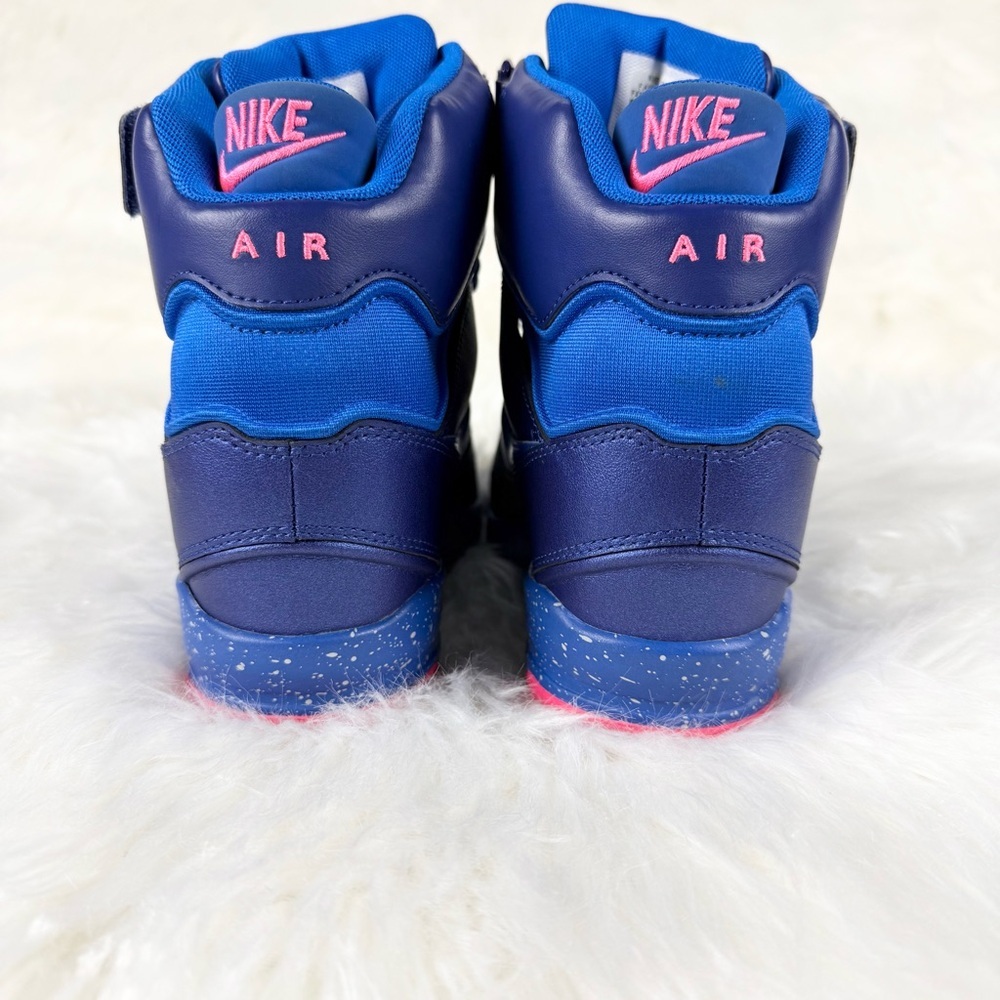 Nike Air Revolution Sky High High-Top Sneakers with Hidden Wedge Heel - Picture 4 of 8